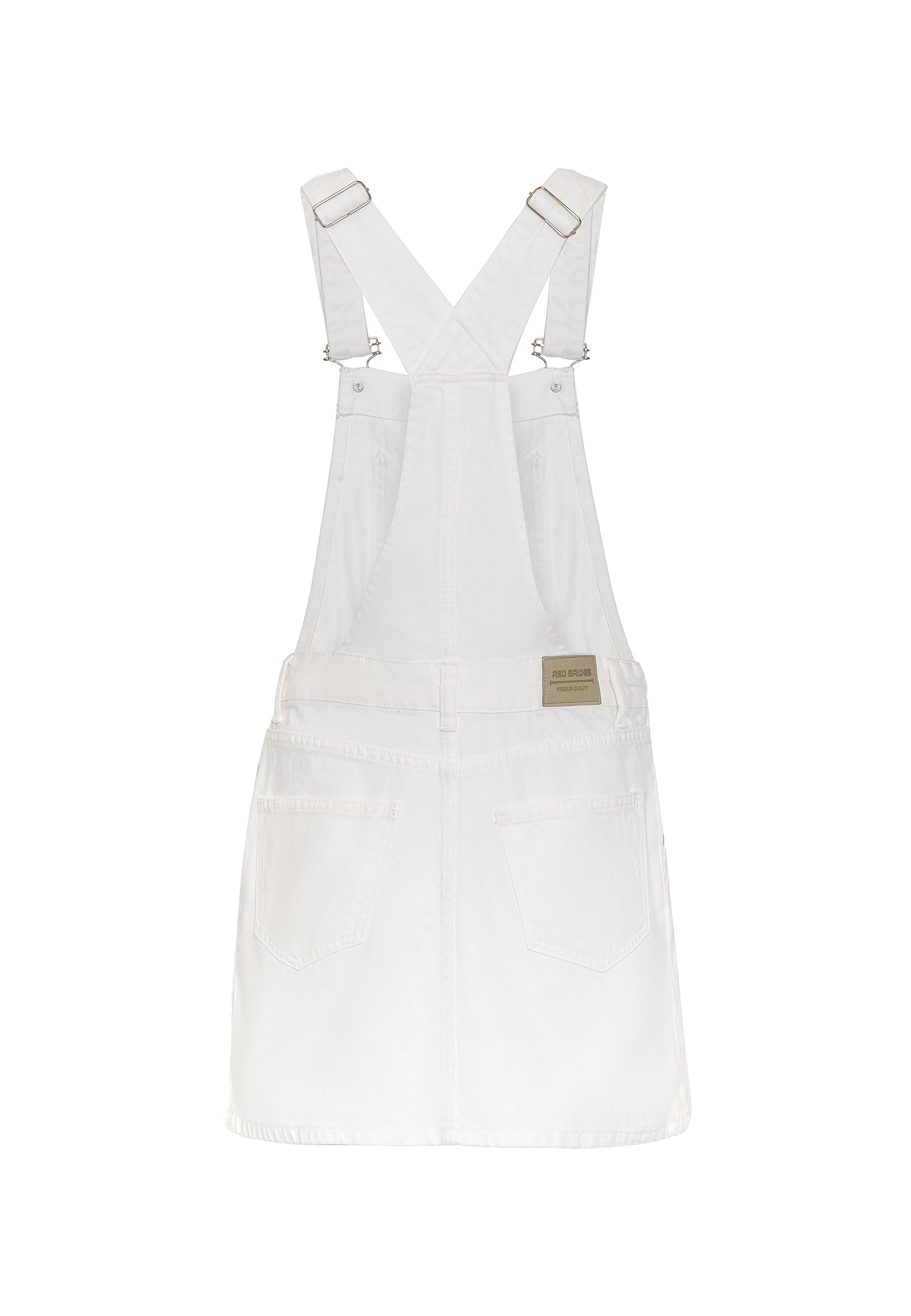 Redbridge Vestido de peto para mujer, falda vaquera, mono de algodón