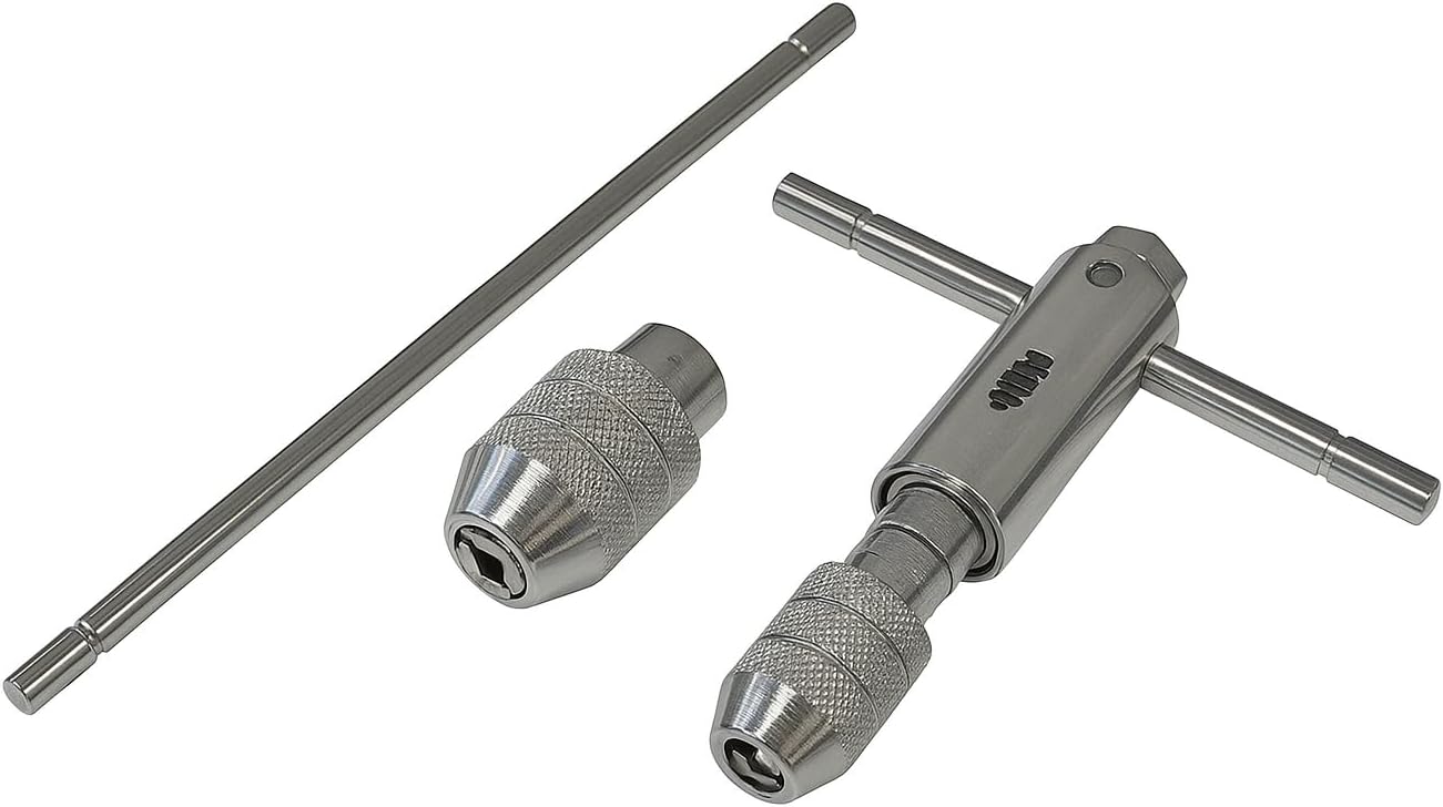 TAP WRENCH RATCHET TYPE WITH INTERCHANGEABLE HEADS