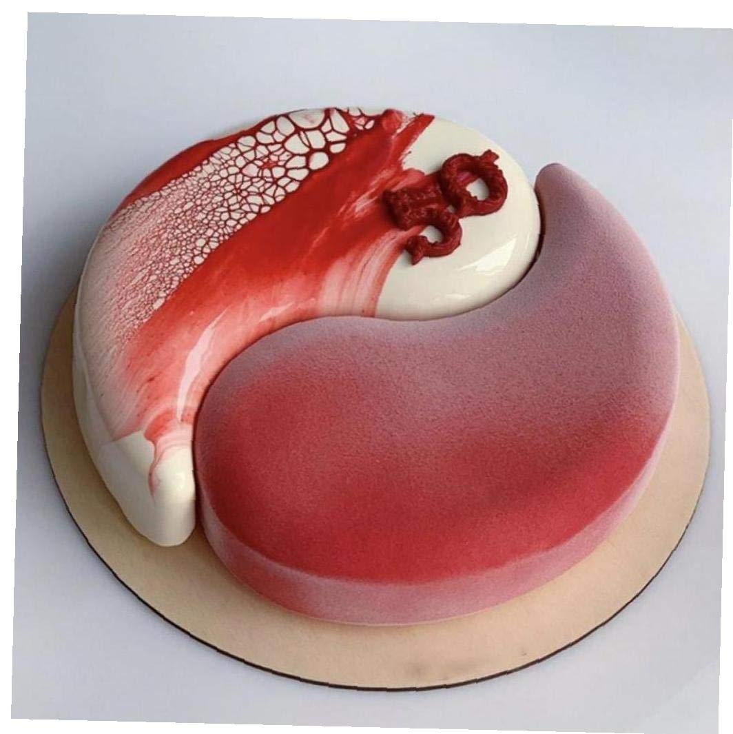 Moule En Silicone Yin Yang Pour Gâteaux, Brownies Et Mousses - Idéal Pour Pâtisserie Créative