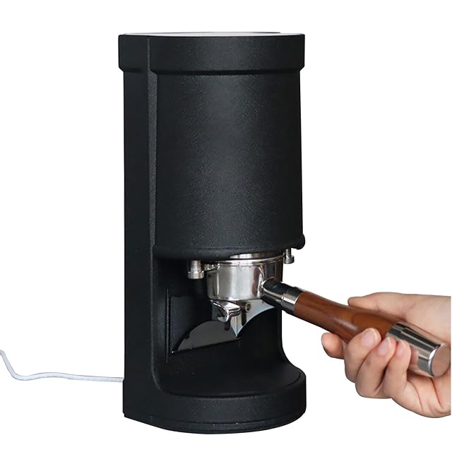 58mm Commercial Electric Coffee Tamper Automatic Electric Bean Powder Press Machine for Expresso 10-30kg Pressure 1 to 3
