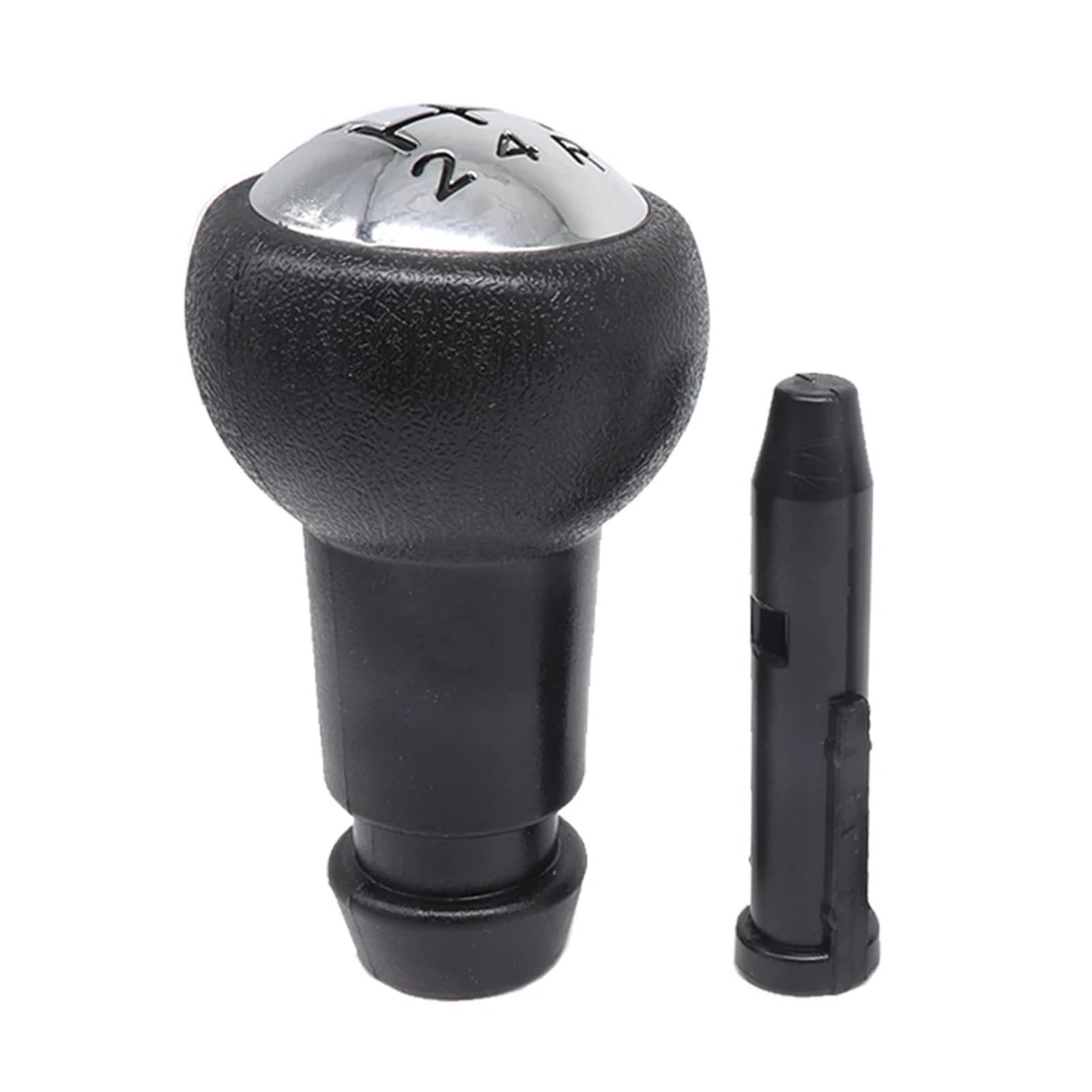 Jeocoai One Color Car Gear Knob 5Speed Gear Shift Knob For Peugeot For Partner Tepee For Citroen For Berlingo B9 Multispace Shifter Lever Stick Gaiter(A)