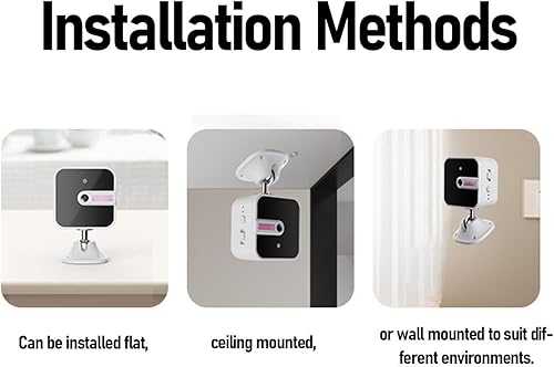 Miniatura 8 de Cámaras de seguridad de inclinación panorámica 2K, cámara WiFi para interiores, grabación HD, conversación de 2 vías, visión nocturna, memoria de 32