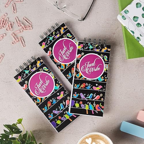 Image of Amazon Brand - Solimo Writing Pad, Pack Of 3, To Do List Notepad, Just Write, Stationery Supplies For School And Office Going Kids And Adult, 100 Pages