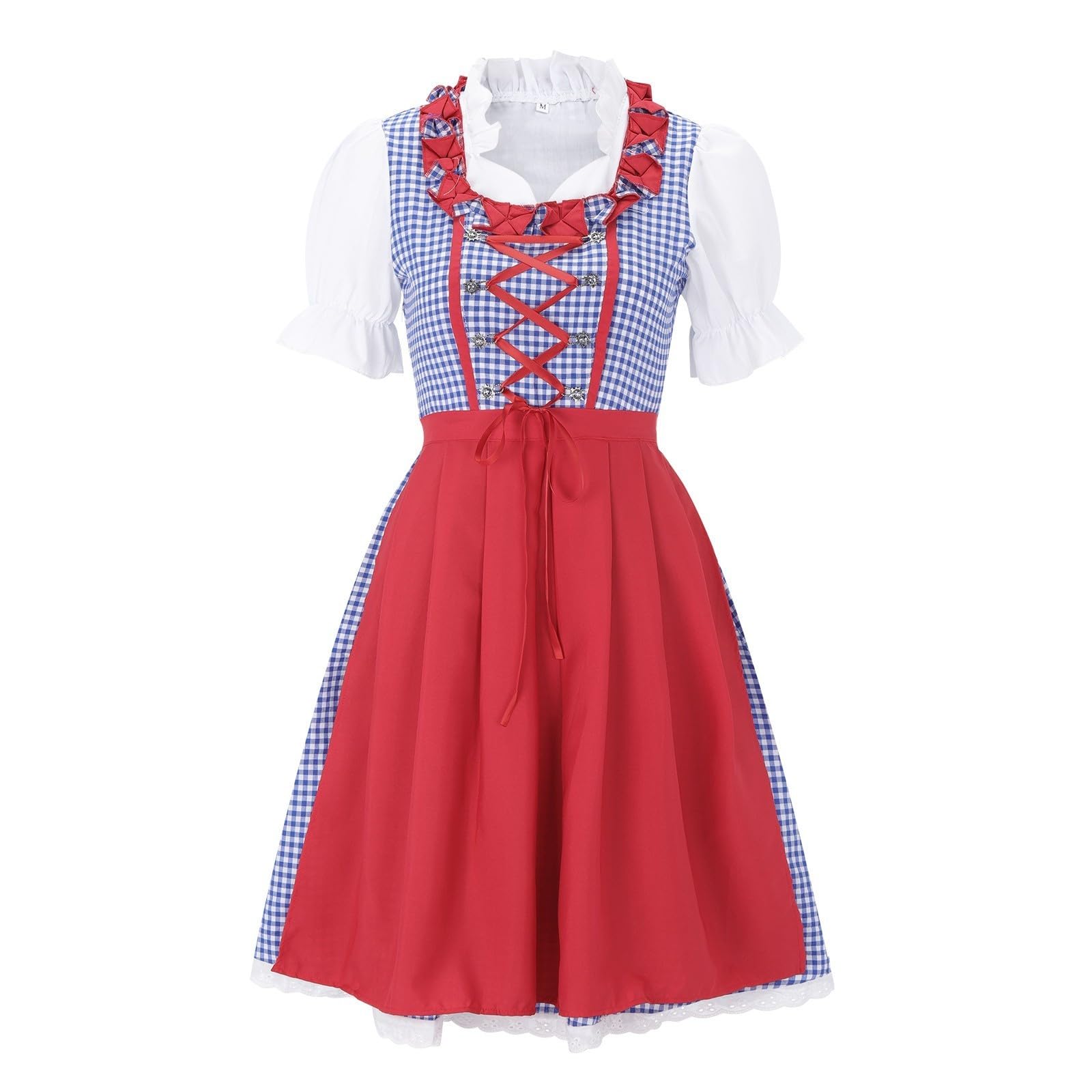 Generisch Abito da donna alla moda per l'Oktoberfest, costume tradizionale bavarese etnico