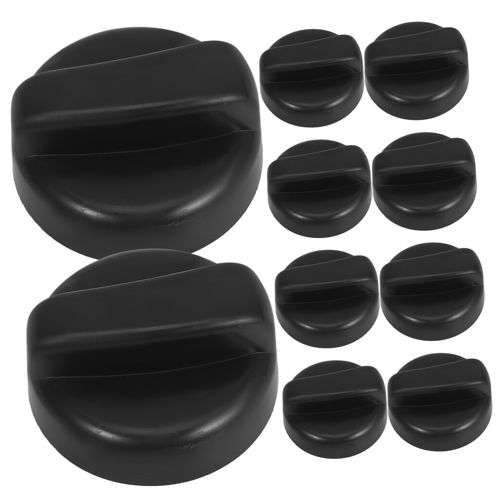 Happyyami 10pcs Replacement Knobs for Patio Heater Gas Ignition Control Stove Knobs for Outdoor Appliances