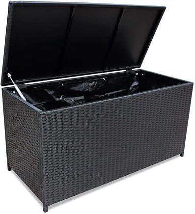 Coffres De Rangement Jardin Coffre De Rangement En Poly Rotin Pour