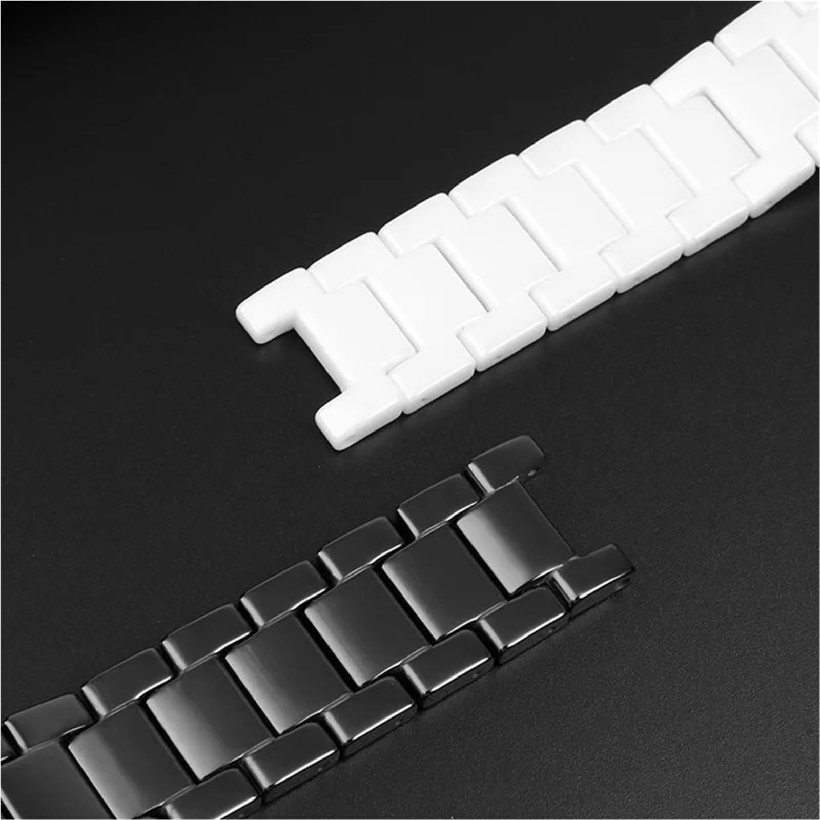Ceramiczny pasek Damska ceramiczna opaska na nadgarstek Bransoletka Męskie biznesowe akcesoria do smartwatchów