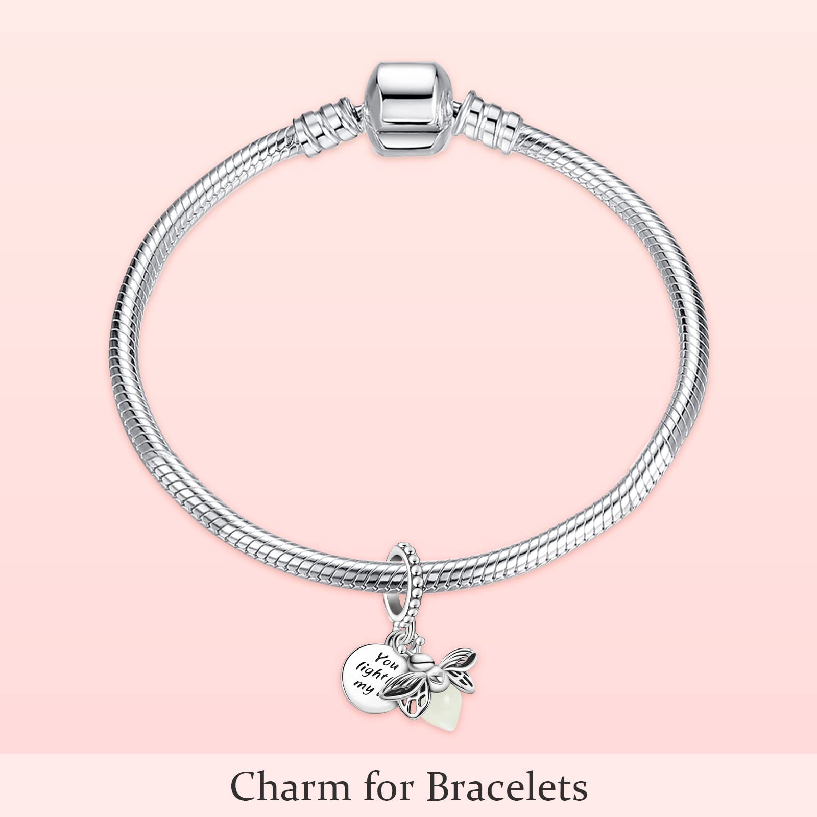 Annmors Animali Ciondolo Argento Sterling 925 con Pendenti per Braccialetti,Compatibile con Braccialetti e Collane europei, perfetto Regali per Moglie e Ragazze