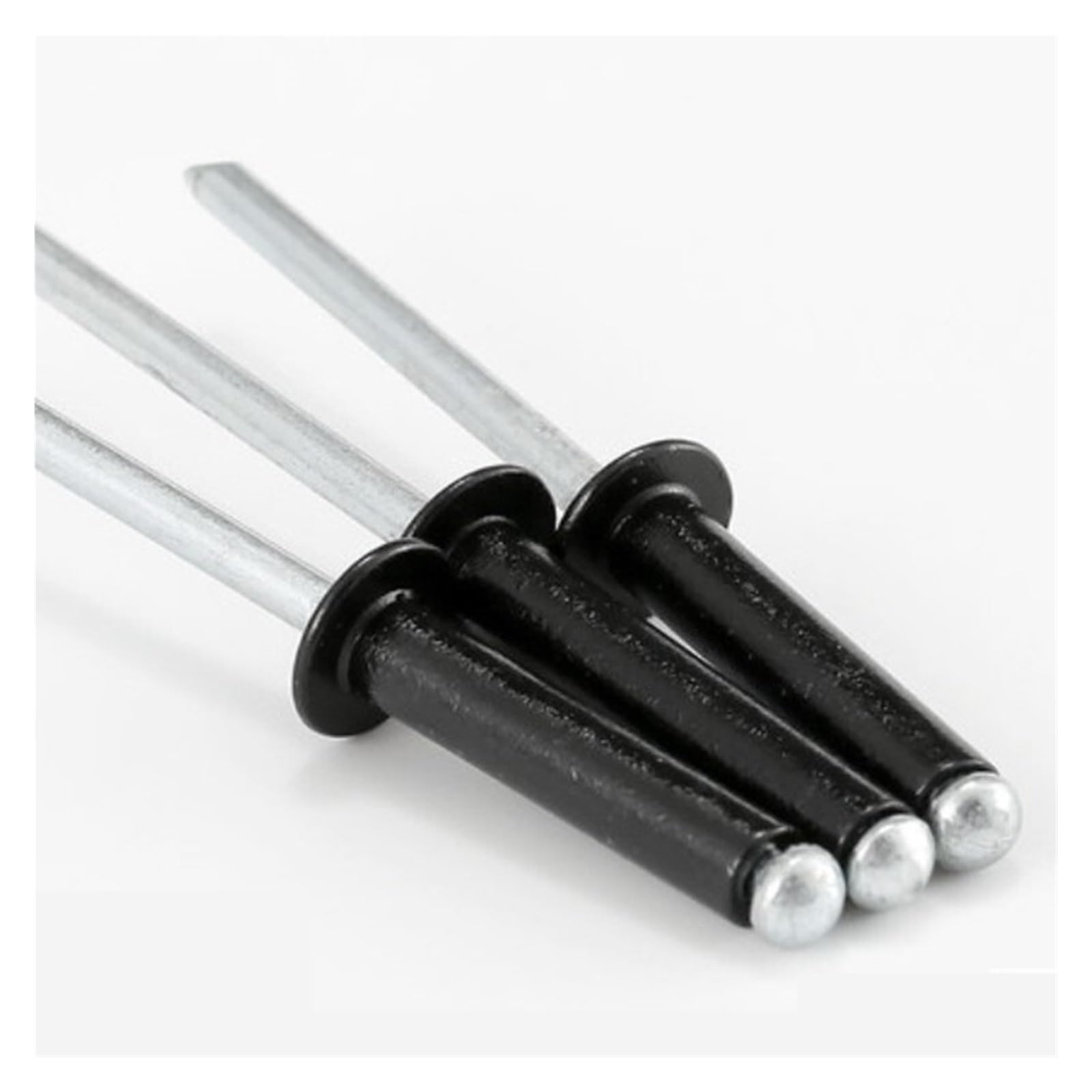 Remaches de brida grande, 50 piezas M2.4 de aluminio con cabeza de hongo for romper(20mm)