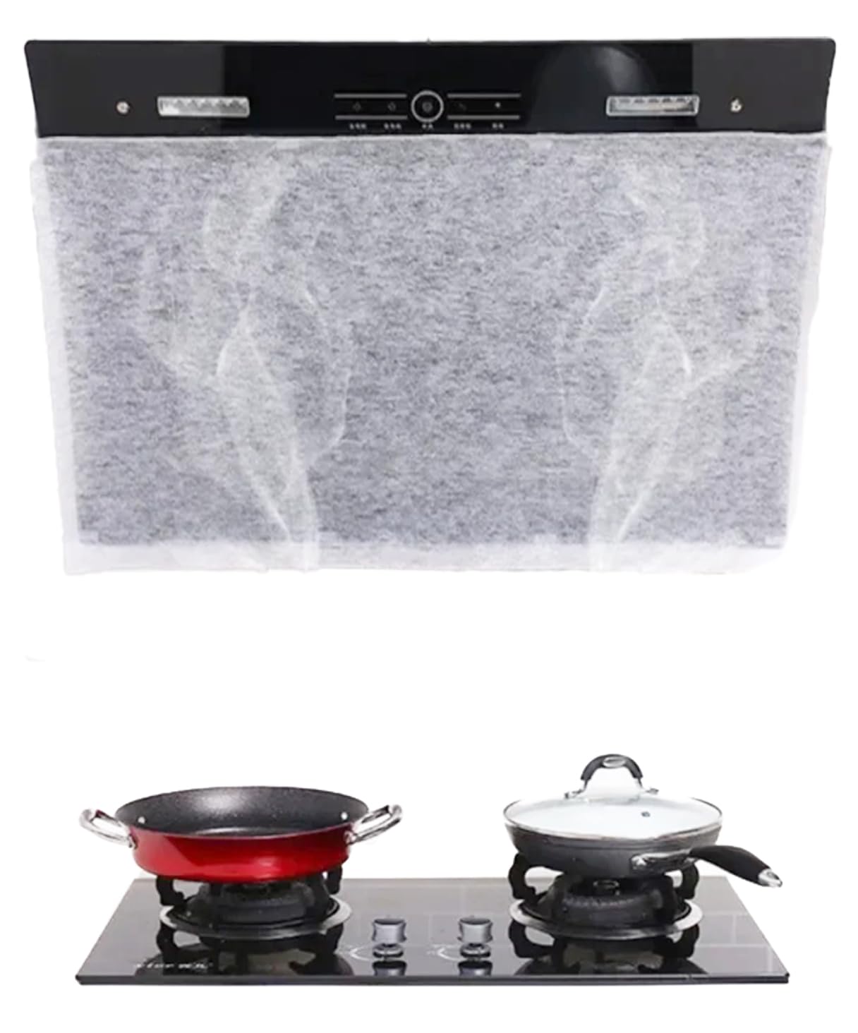 レンジフード　換気扇　新品❗＼(^o^)／直接手渡しの方は19000円です❣️ 東和産業 換気扇フィルター 3枚入 48cm×60cm レンジフード