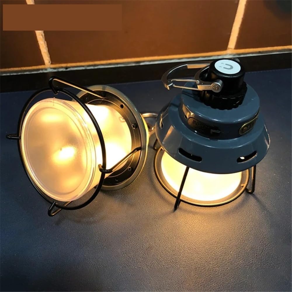 Luces de Camping portátiles, luz Led Recargable, Linterna de Senderismo, Bombilla de Emergencia, Tiendas de campaña de Alta Potencia, iluminación, lámpara de 4 Modos