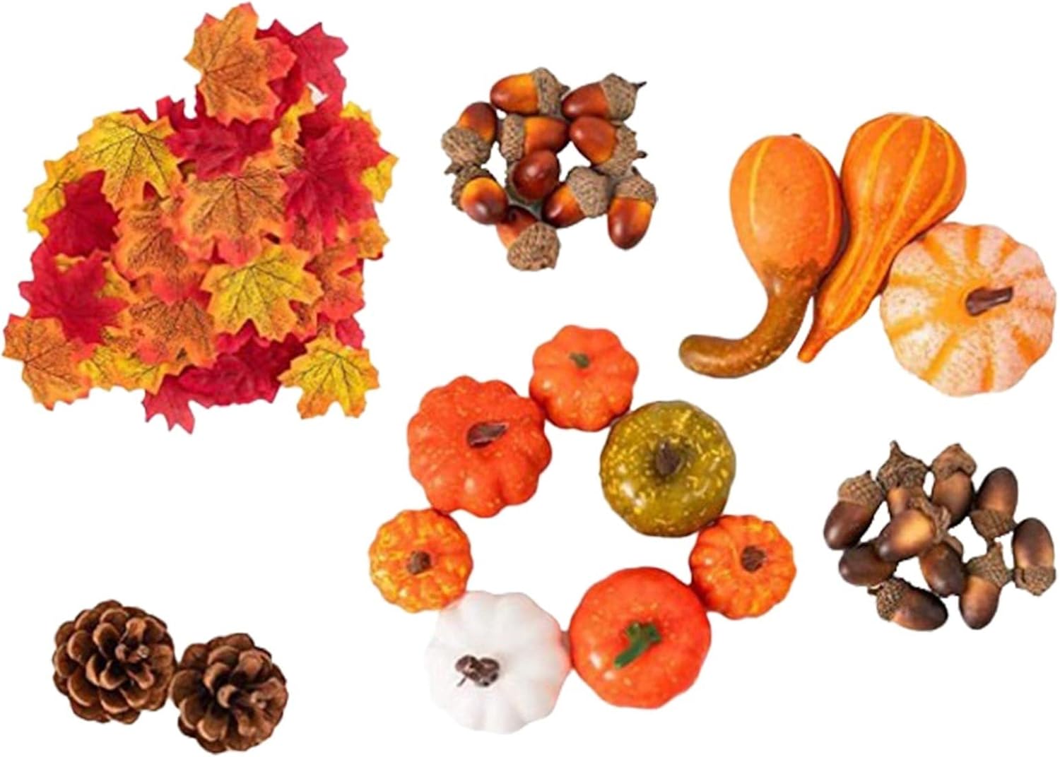 Amazon ハロウィン飾り かぼちゃ 置物 秋の装飾 パーティー 季節の飾り ミニカボチャ 手のひらサイズ リース オーナメント 感謝祭