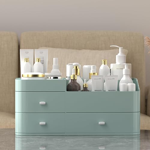 Vista 33 de MIUOPUR Organizador de perfumes para hombres, soporte de perfume, estantes para perfumes, organizador de perfumes, organizador de tocador, encimera