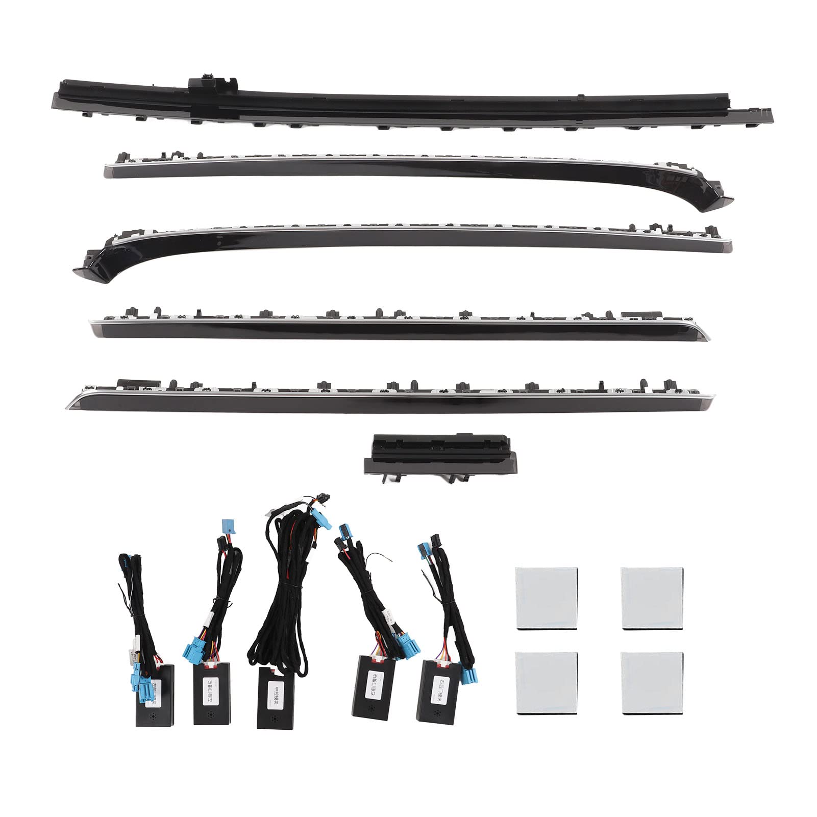 Amazon Com 64 Color Car Led Interior Strip Light Led Active Ambient Lighting Kits Replacement For Benz S Class W223 21 Car Accessory Automotive