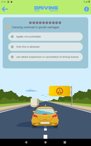 Driving Exam Practice