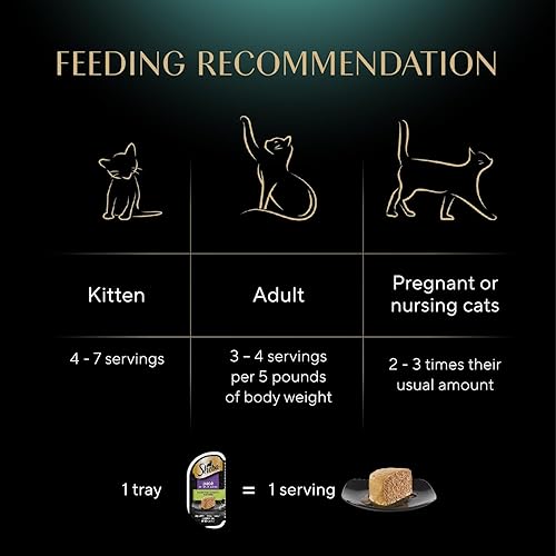 Miniatura 6 de Sheba Perfect Portions - Bandeja de comida húmeda para gatos (1 unidad, 2 porciones), plato principal de pavo asado, bandeja de doble paquete fácil