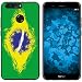 Produktbild PhoneNatic Case kompatibel mit Huawei Honor 8 Pro Silikon-Hülle WM Brasilien M3