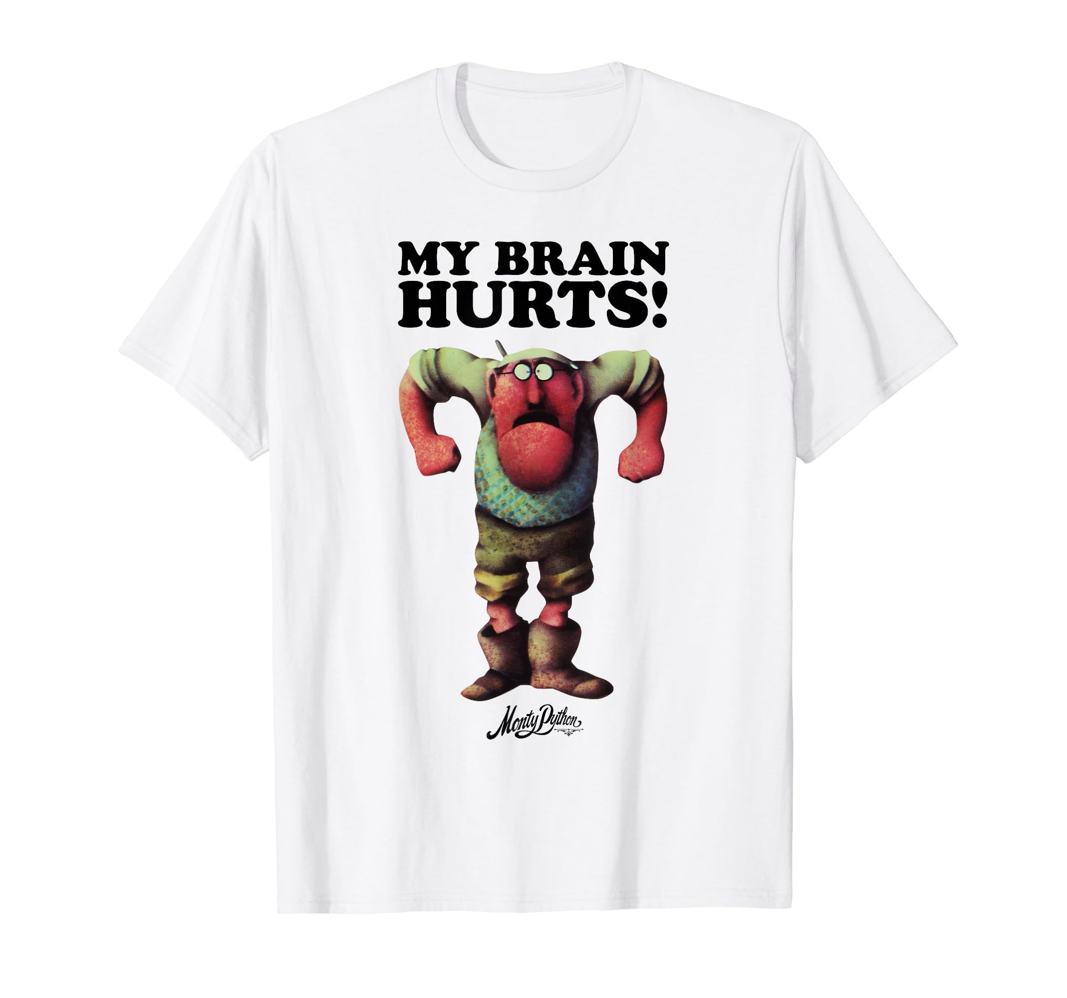 Amazon | モンティ・パイソン 公式 Gumby My Brain Hurts Tシャツ | T