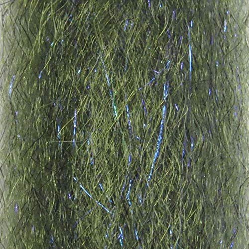 Hareline Fly Tying Steve Farrar SF Blend by Just Add Water – Synthetic Fiber Material for Streamer, Baitfish & Saltwater Flies