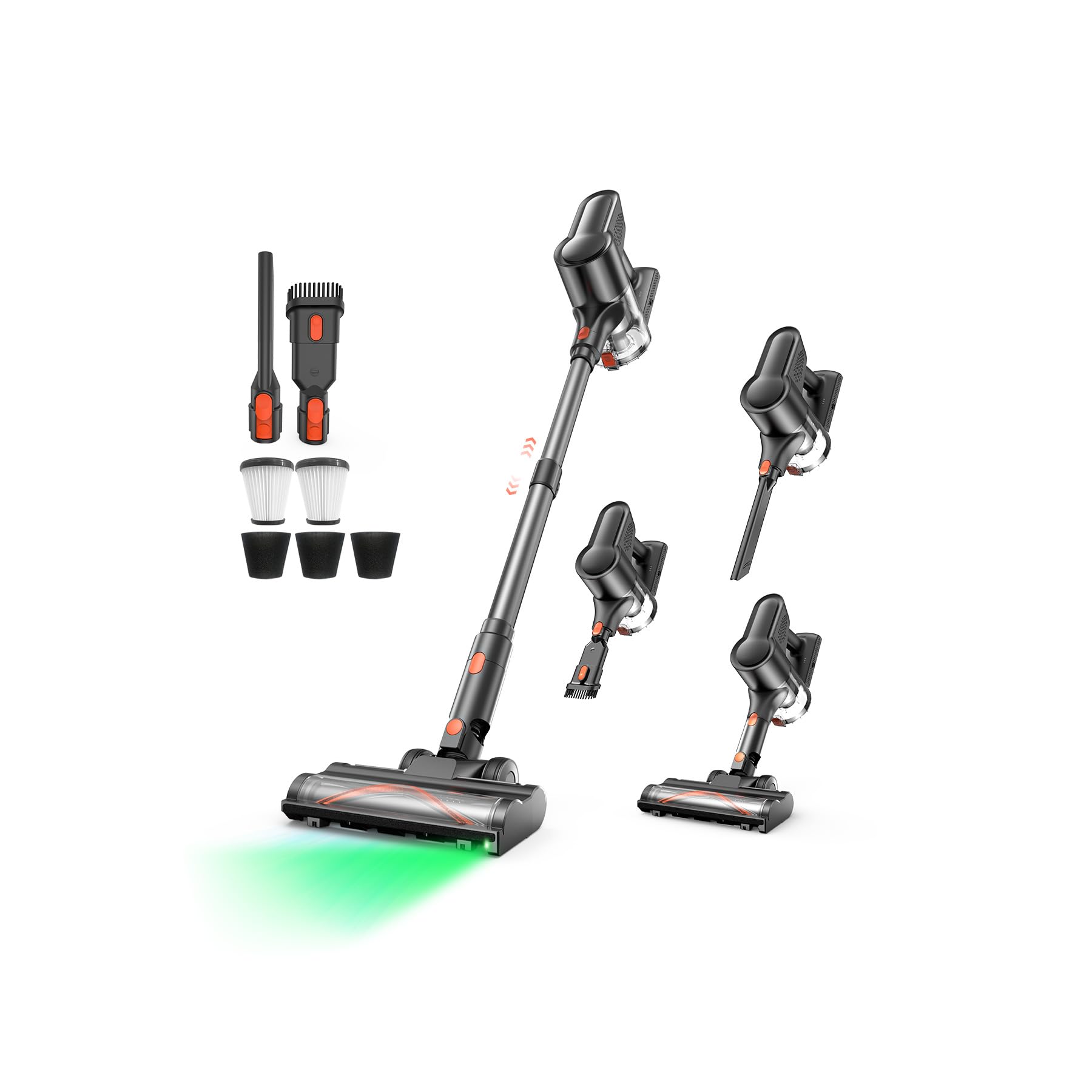 Amazon.co.jp: 掃除機 コードレス 【2026新登場！480Kpa超強吸引・AI床