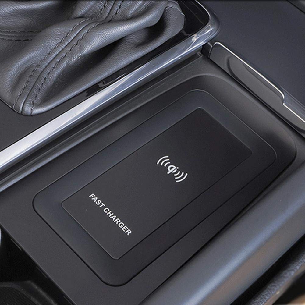 Caricabatterie wireless rapido Kuuleyn, piastra di ricarica per caricabatterie wireless da 15 W per S60/V60/XC60/S90/V90/XC90