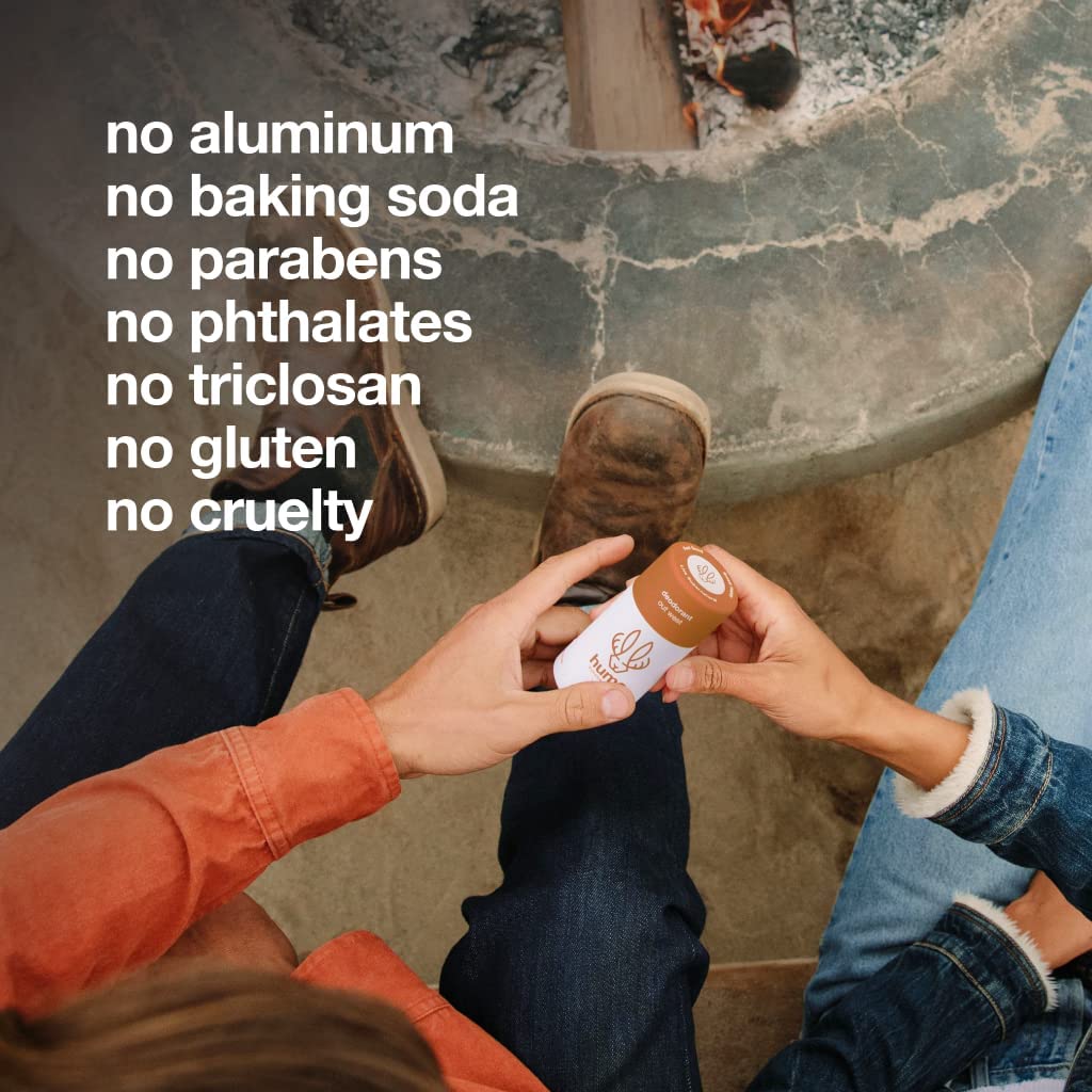 Hume Supernatural Aluminum Free Deodorant for Women & Men - Safe for Sensitive Skin - Probiotic, Plant-Based, Baking Soda Free, Aloe, & Cactus Flower, Anti Sweat, Stain & Odor - Out West, 1-Pack - Image 6