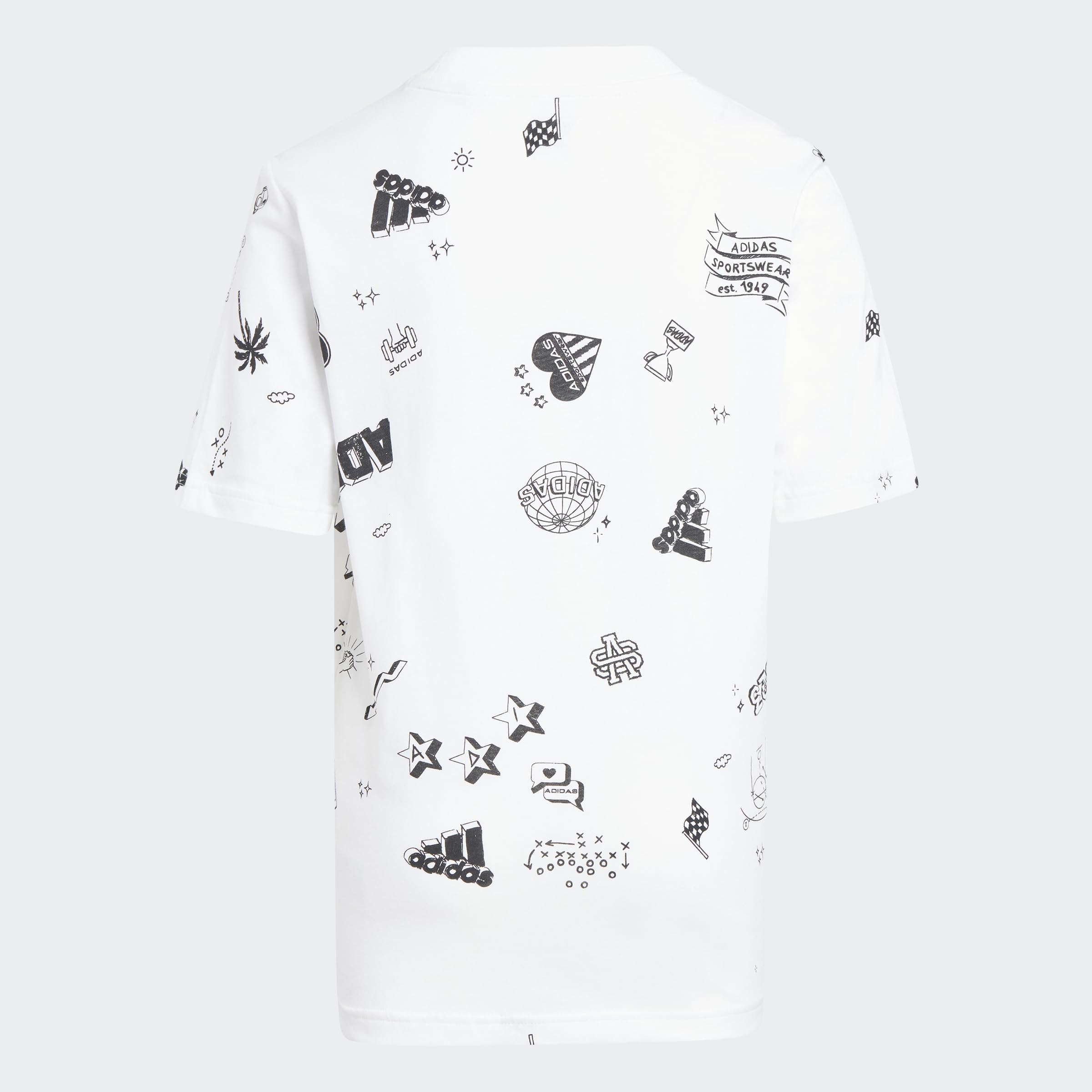adidas J Bluv Q3 Aopt Camiseta Unisex bebé