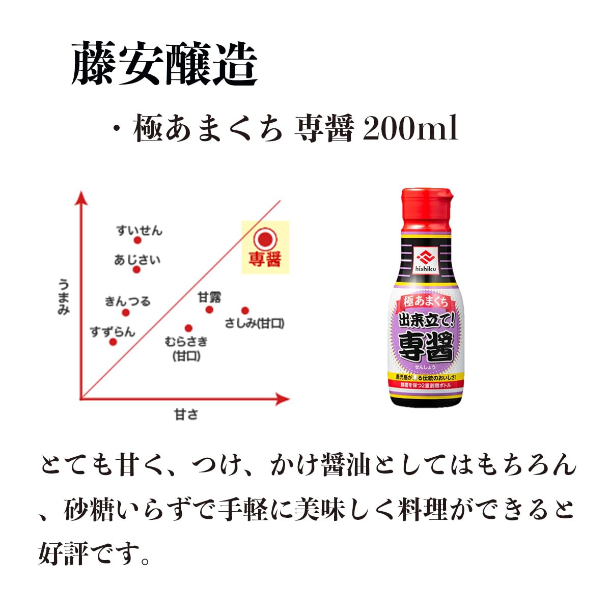Amazon.co.jp: 九州醤油 詰め合わせ 甘い醤油 5種 セットあまくて