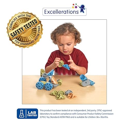 Excellerations Natural Tones Twist'N'Build Tubes - 50 Pieces