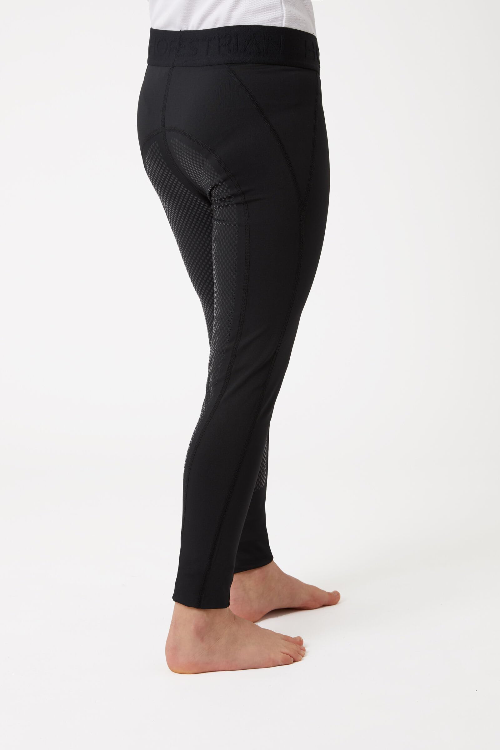 HORZE Enfant, Leggings d'équitation, Madison, Fond intégral Grip Silicone
