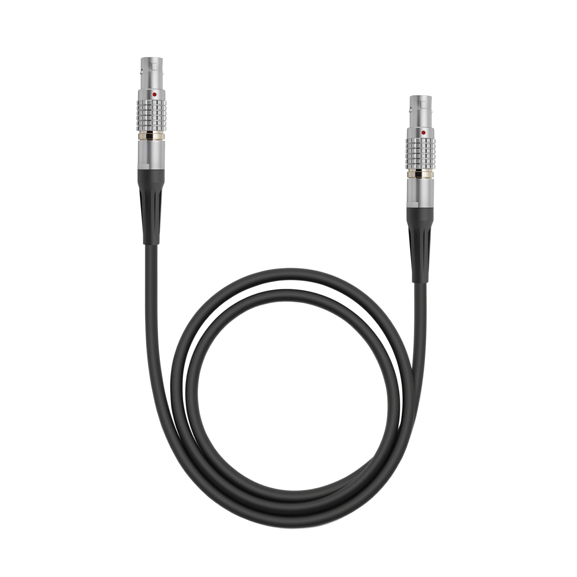 LEMO 0B - Cable de alimentación de 2 pines macho a macho de 2 pines