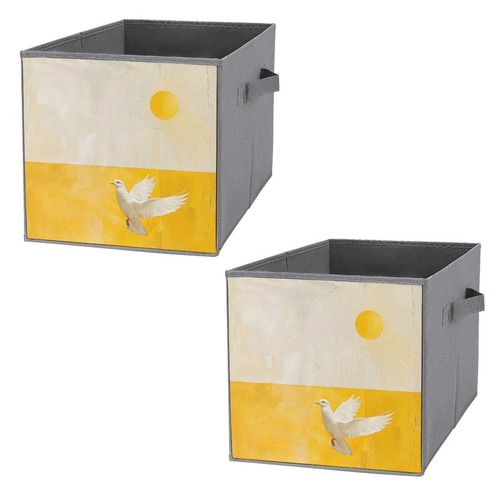 Boîtes de rangement vêtement : panier de rangement pliable pour vos étagères
