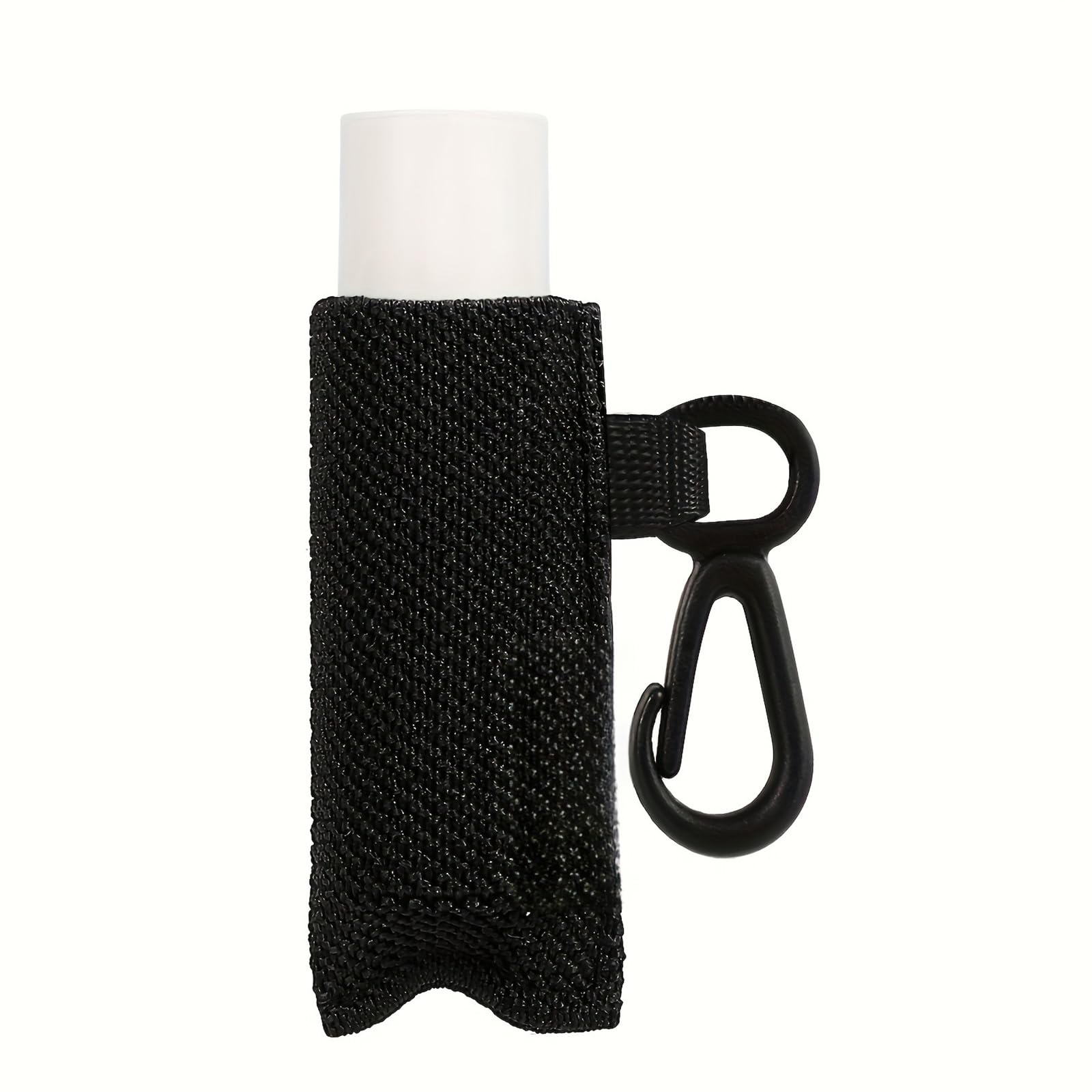 ZWWAAZHF Fashionable Cosmetic Keychain Organiser Elastic Lipstick Holder Clip on Chapsticks Sleeve Lip Balm Storage Bag Lip Balm Holder