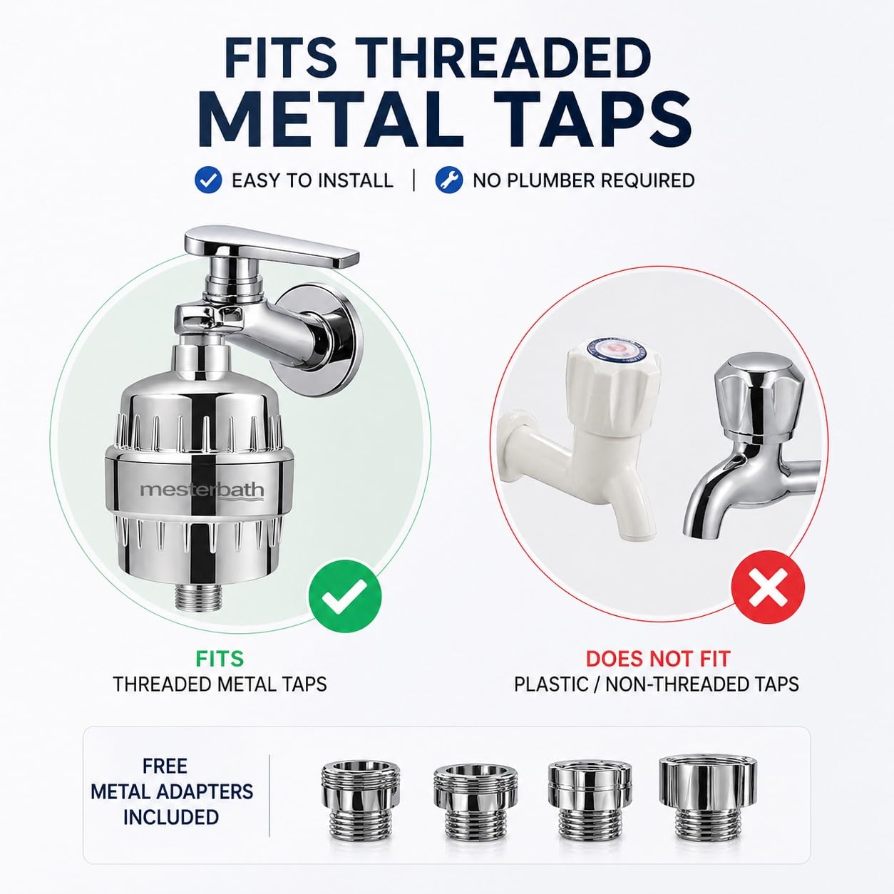 SF 20 Pro Shower Filter - Hard Water Solution -9