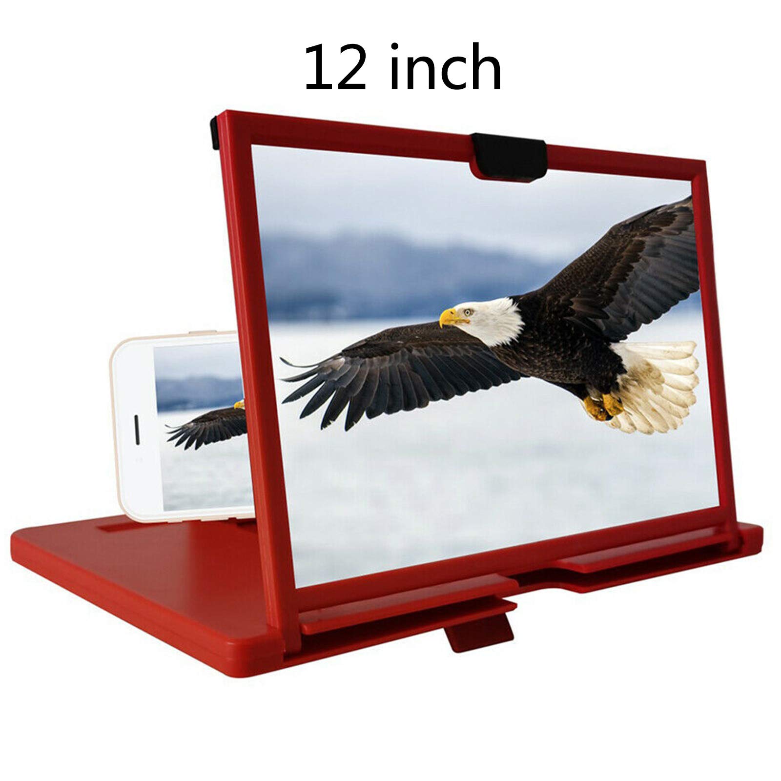 Supporto Con Lente D'Ingrandimento Per Smartphone 3D - Schermo Amplificato Per Video - Foto 2