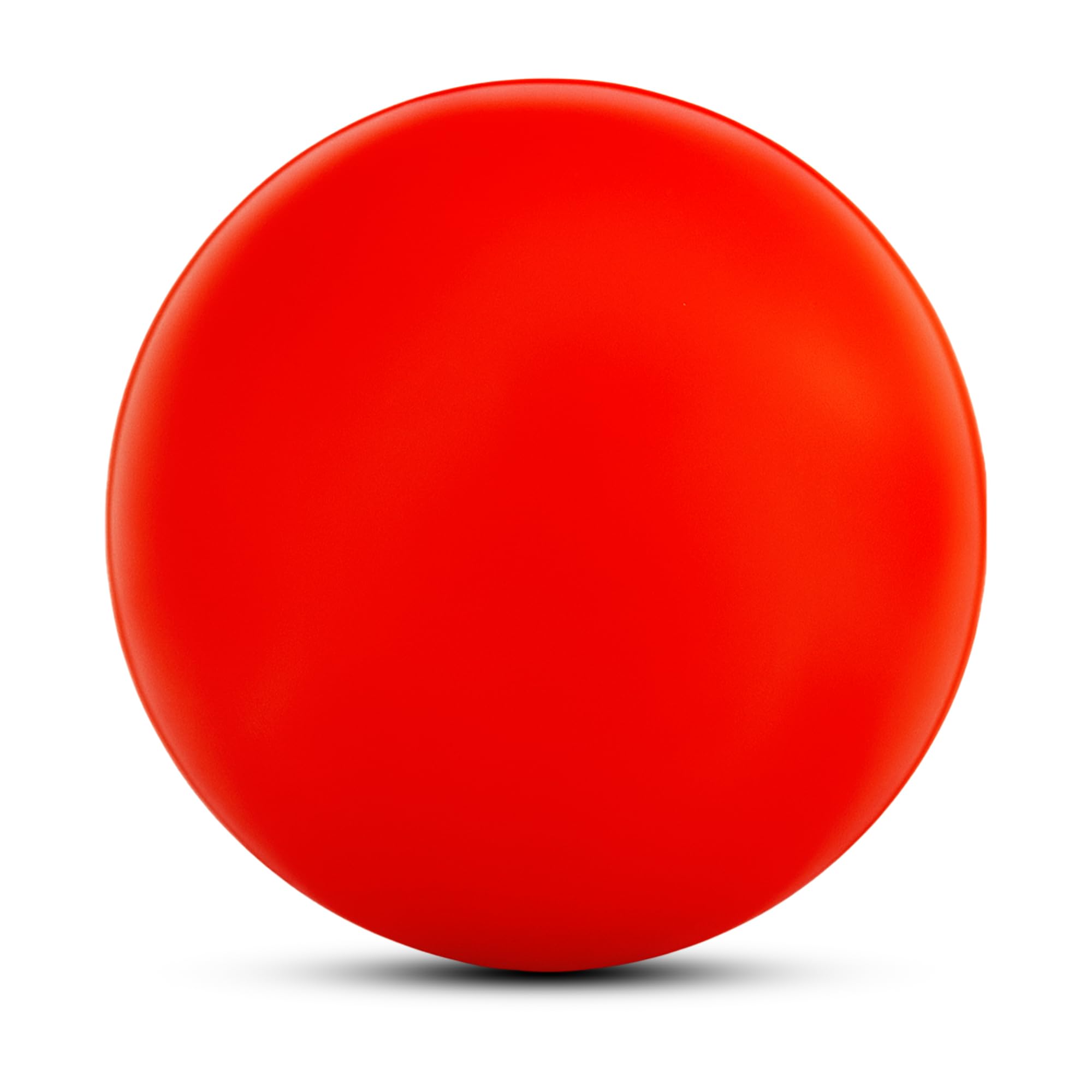 ZH Zhoosh Plastic Ball White Non Toxic (Pack of 6 | 60 GM, Red) 1