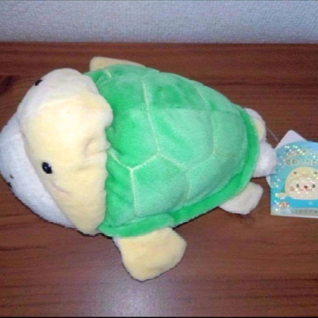 しろたん　緑 Amazon.co.jp: しろたん 10周年 カメさんに変身マスコット