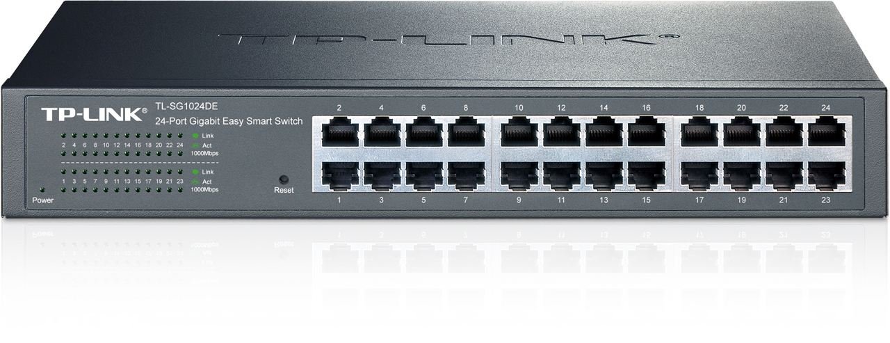 Amazon | TP-Link イージースマートスイッチ 24ポート 10/100/1000Mbps