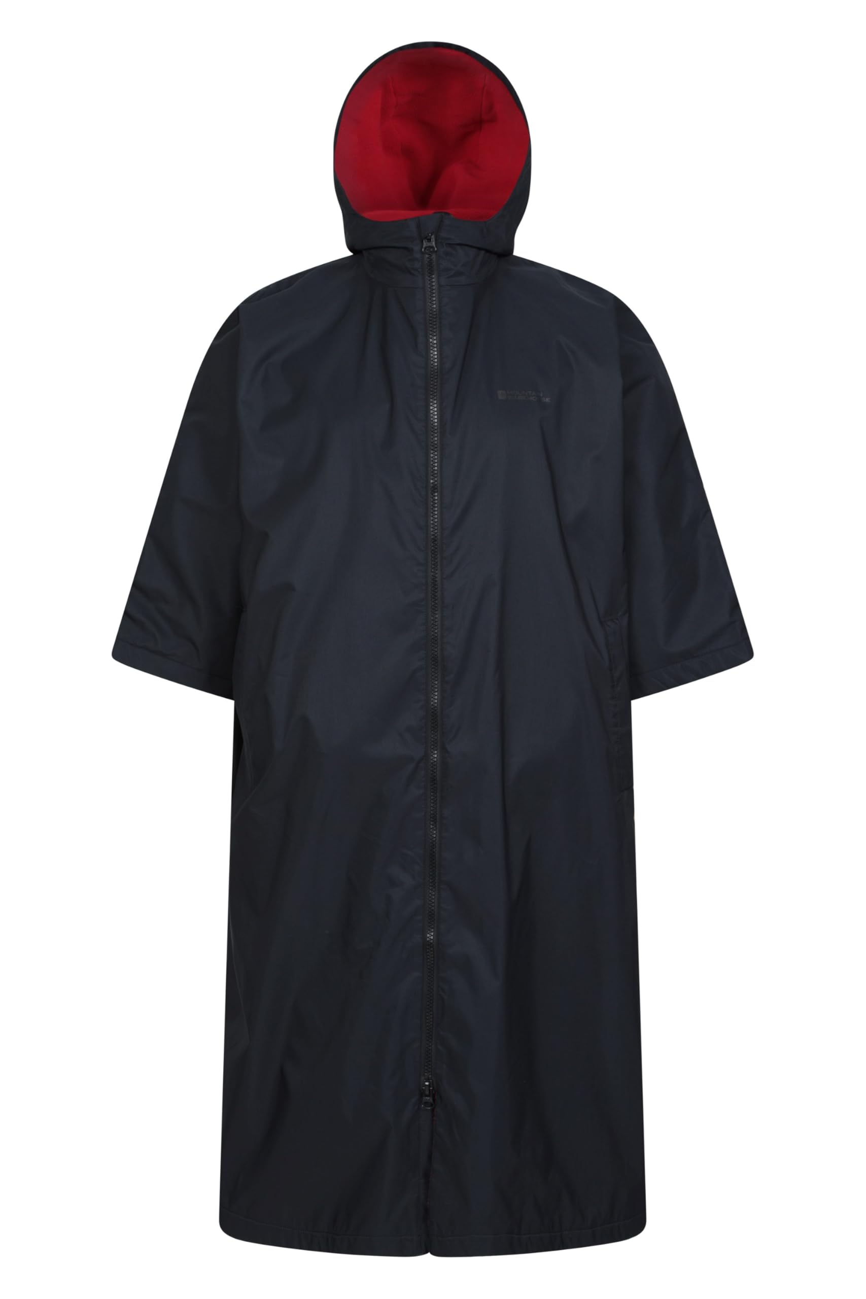 Coastline Mens Water-Resistant Changing Robe - Black