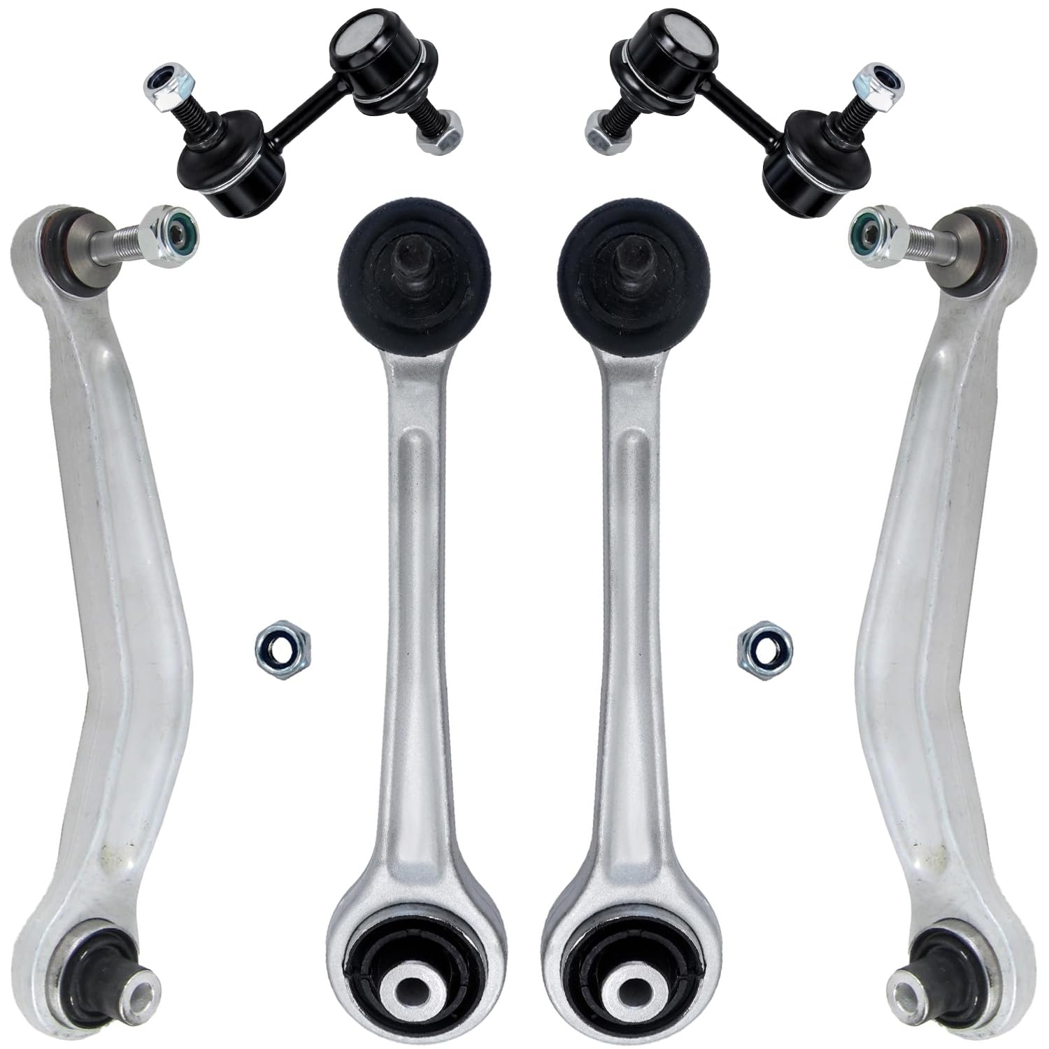 Detroit Axle - Rear Upper Control Arms Sway Bars for BMW 525i 528i 530i