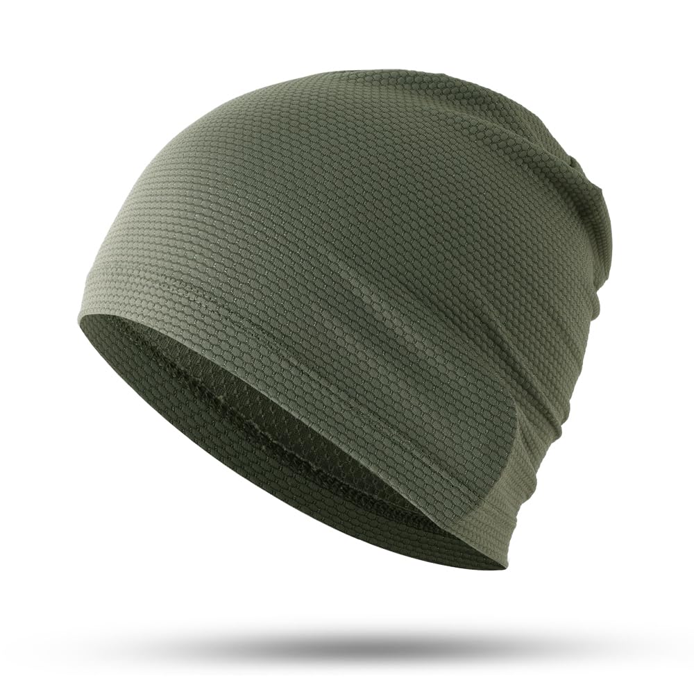 WTACTFUL Cooling Breathable Skull Cap Men Women, Sweat Wicking 1-2-4 Pack