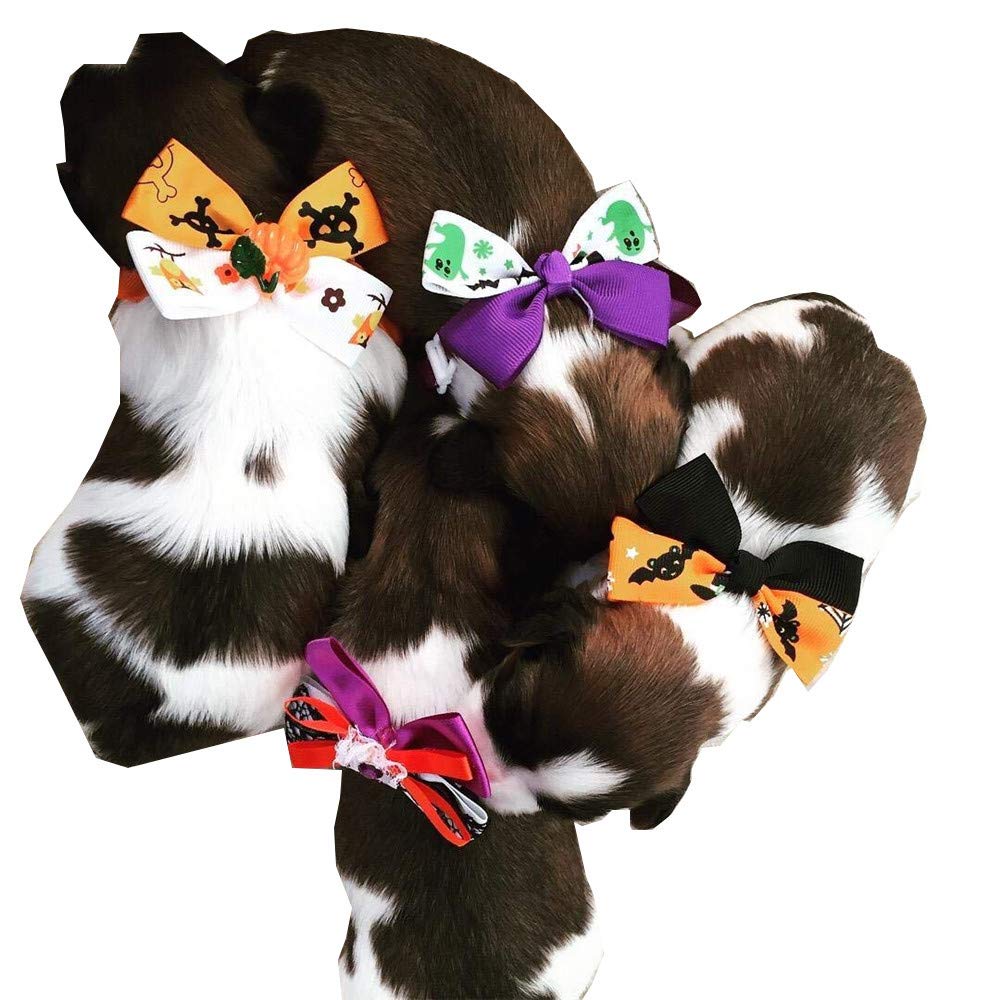 犬　トリミングチョーカー・リボン・ネクタイ・スタイ　ハロウィン ③☆犬 トリミングチョーカー・リボン・ネクタイ・スタイ ハロウィン