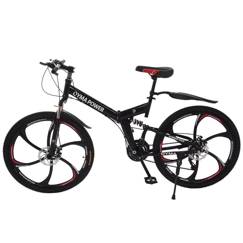 OYMA Power 26in Folding Mountain Bike 