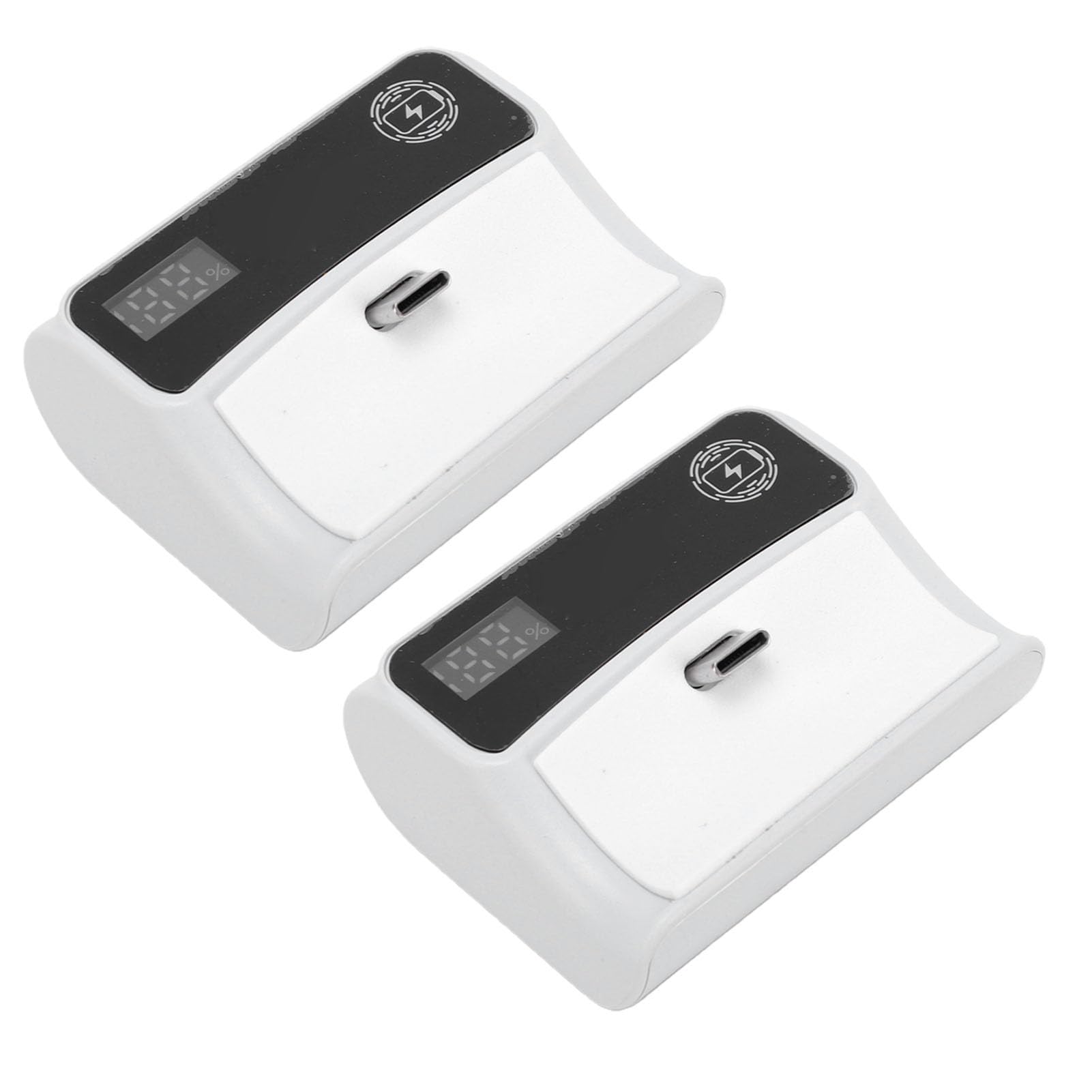 Batteria Ricaricabile per Controller da Gioco 2 Pro con Display LED e funzionalità di Sicurezza Intelligenti per Lunghe Sessioni di Gioco (2 pezzi)