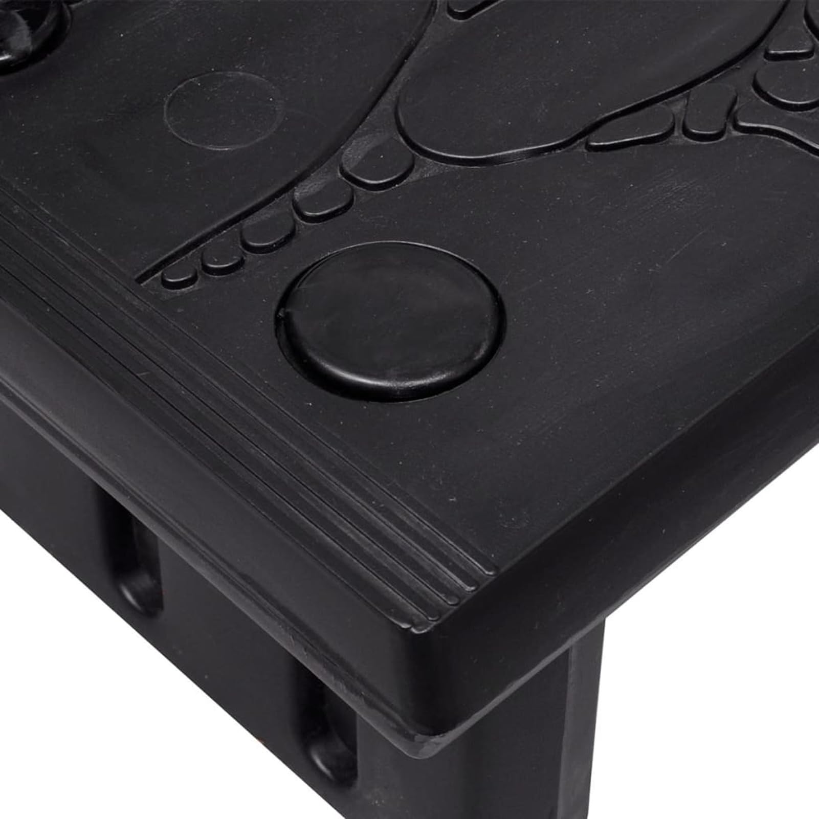 Stufen für Spa, schwarz, Stufen für Whirlpools und Whirlpools, Zubehör für Whirlpools und Whirlpools, aus Holz und starr | Stufen für Wohnmobil