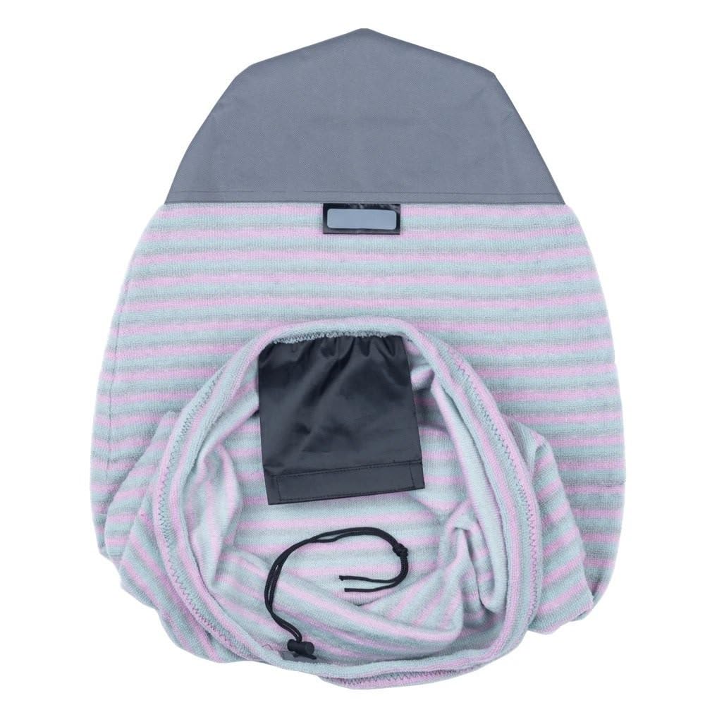 sup Tasche 46in Kurze Surfbrett Socke Weiche Abdeckung Tasche Skimboard Schutzhülle 3'10'' 117cm sup zubehör(Black Night)
