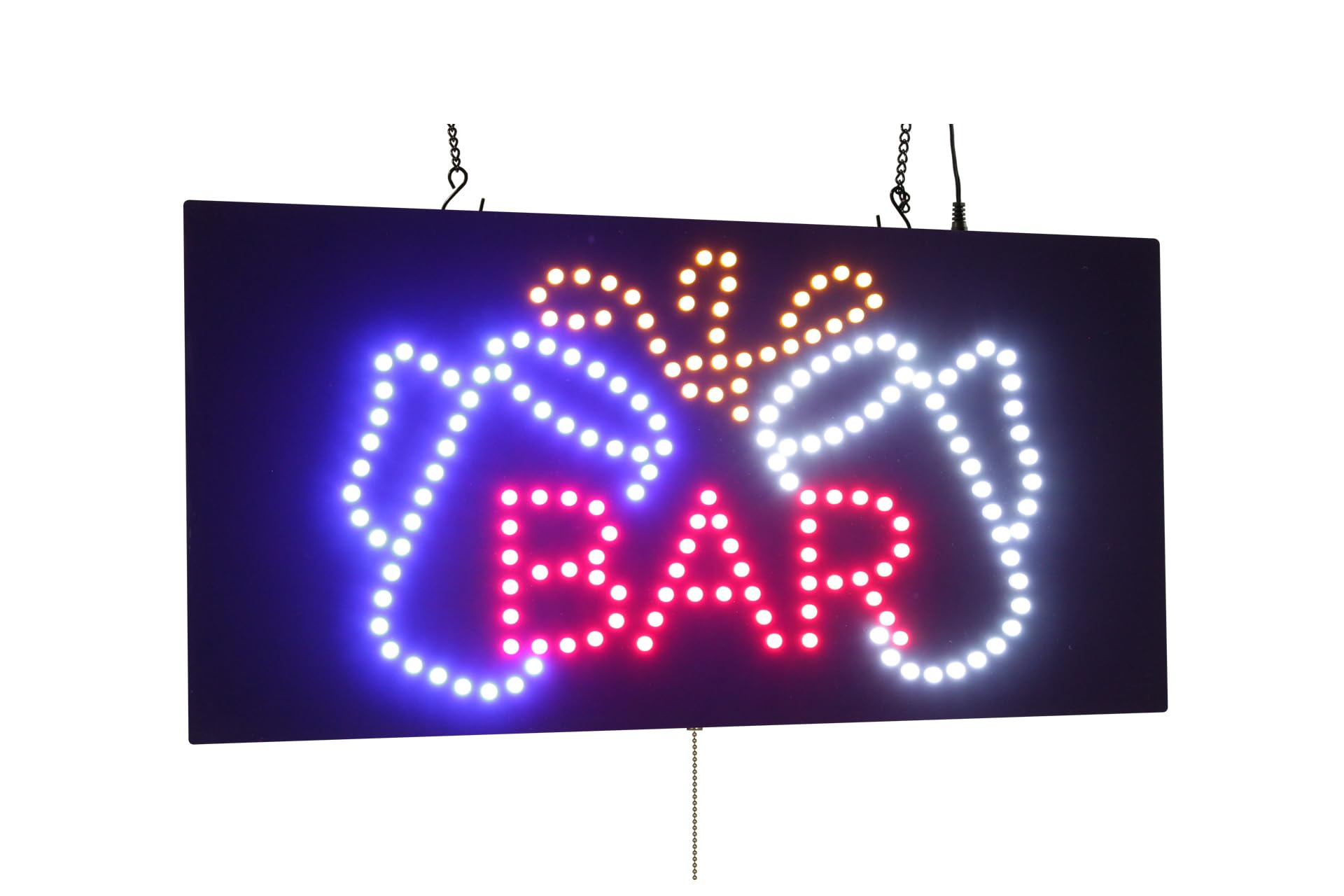 Bar-Schild, TOPKING-Schild, LED-Neon-offen, Schaufenster, Geschäft, Display, Grand Opening Geschenk, Kneipe, Gaststätte