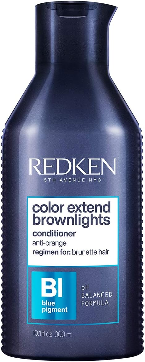Redken | Conditioner, Voedt het haar en geeft het een koelere tint, Color Extend Brownlights, 300 ml