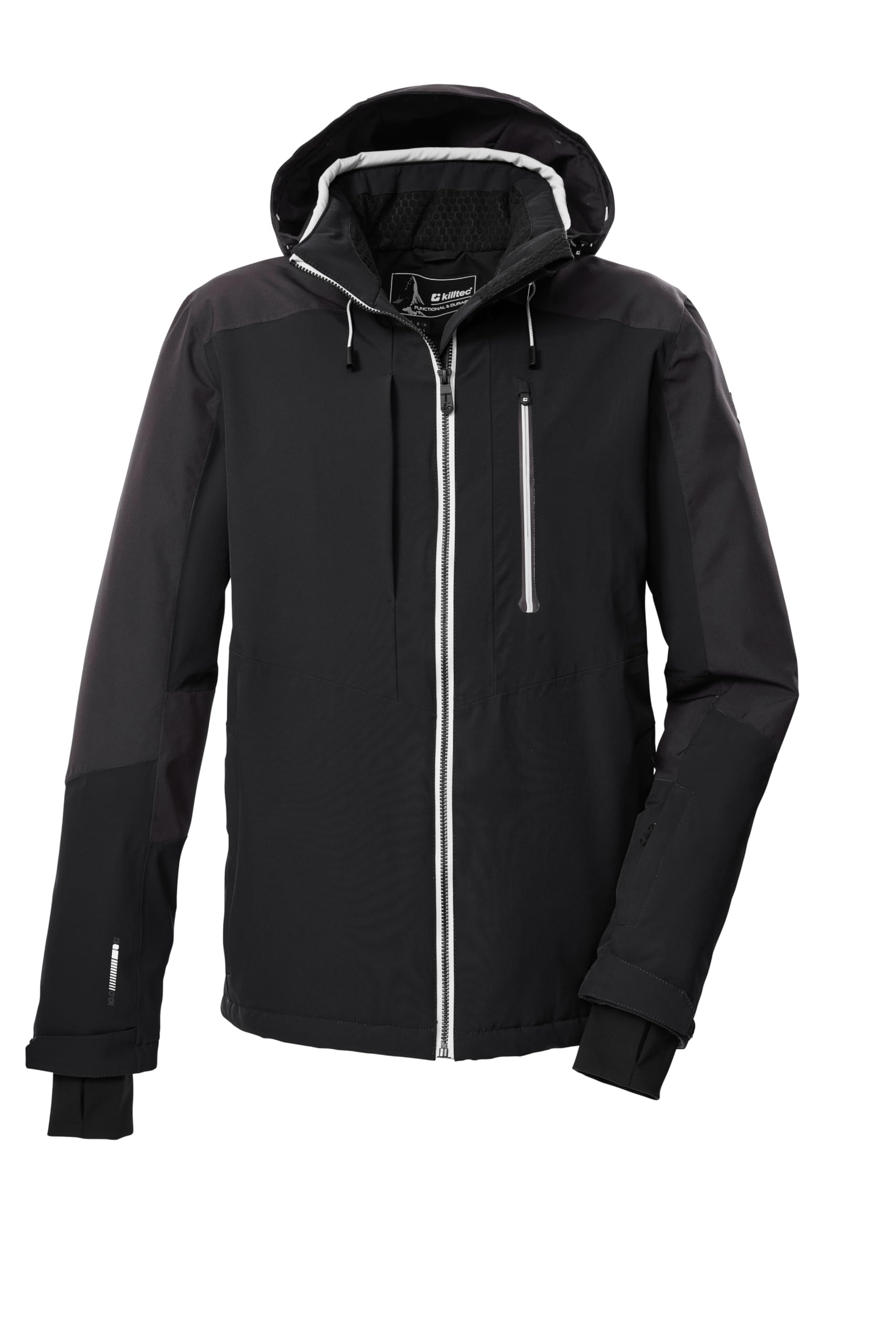 Killtec Ksw 45 Mn Ski Jckt Chaqueta de esquí Hombre con capucha cremallera protección nieve