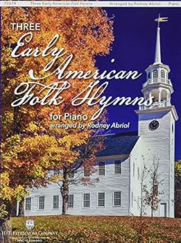 Paperback 3 Early American Folk Hymns: For Piano Book